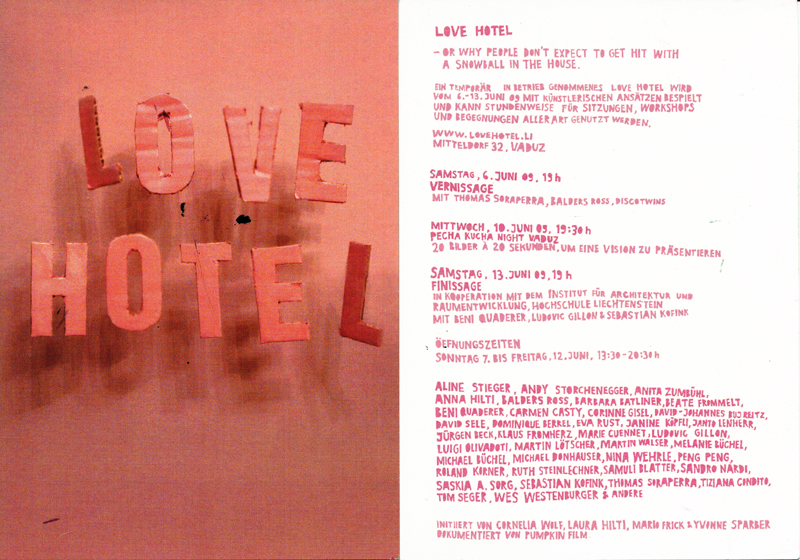 Love Hotel, 2009